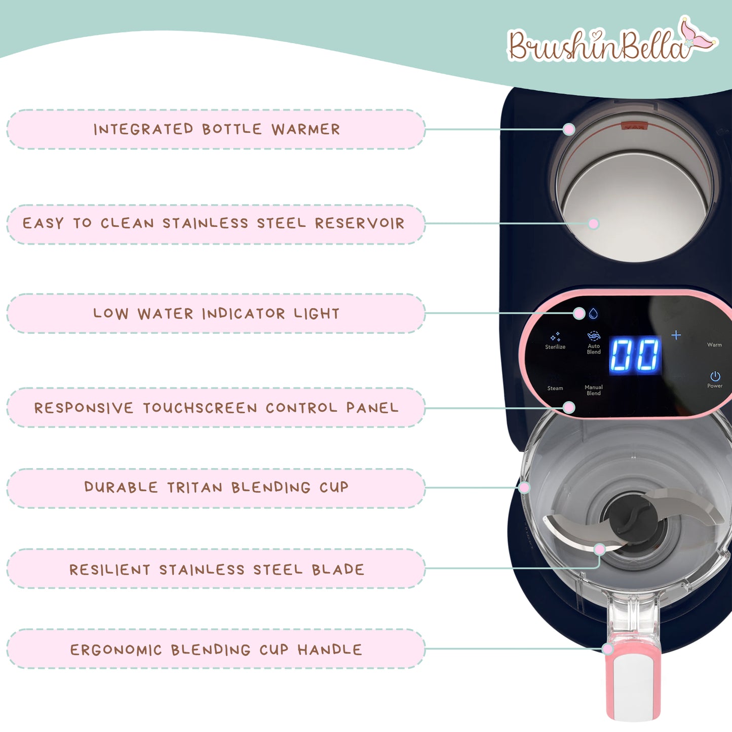 BrushinBella Baby Food Maker