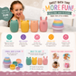 BrushinBella Silicone Bath Toy Animal Set with Stacking Cups