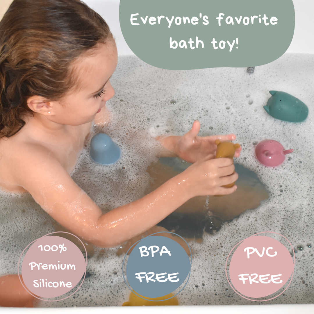 BrushinBella Silicone Bath Toy (Ice cream)