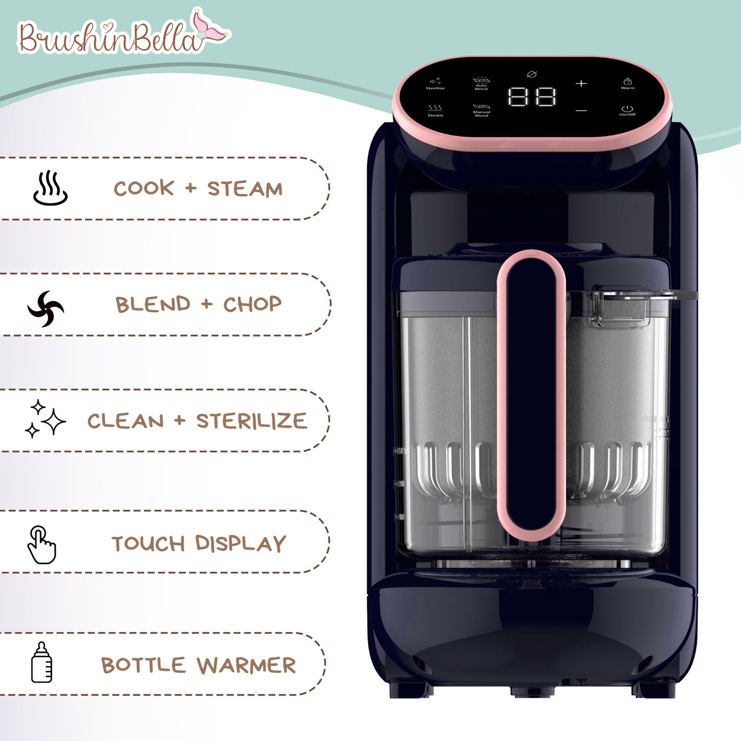 BrushinBella Baby Food Maker