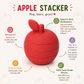 BrushinBella Silicone Stackable Toys (Watermelon/Apple)