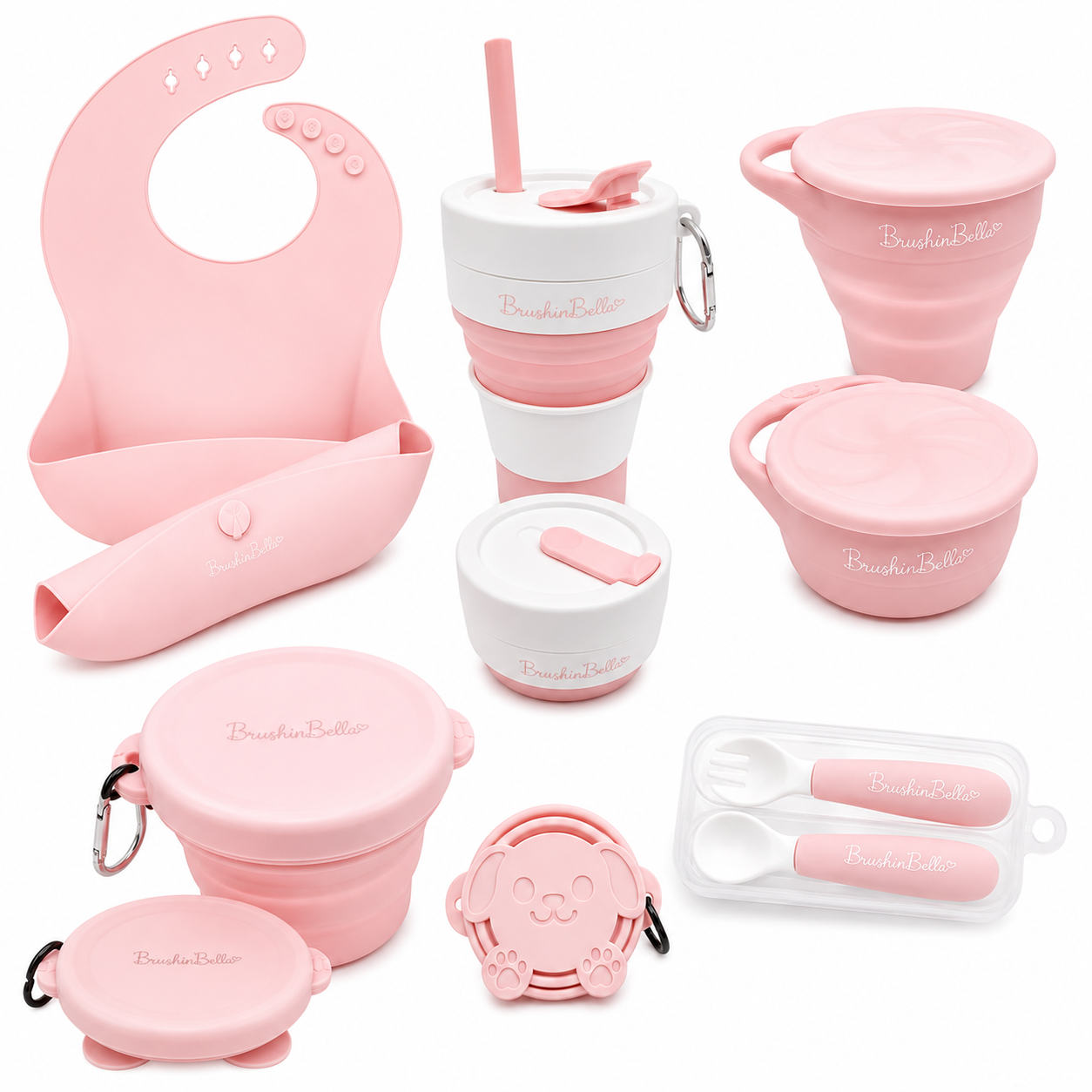 BrushinBella Travel Feeding Set