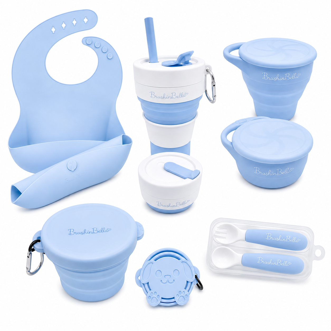 BrushinBella Travel Feeding Set