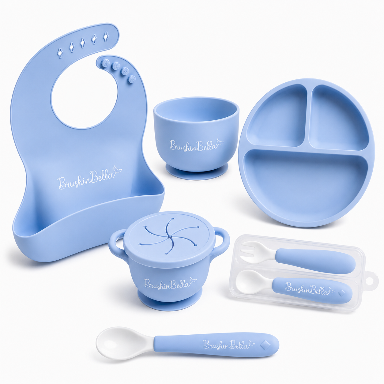 BrushinBella Silicone Feeding Set